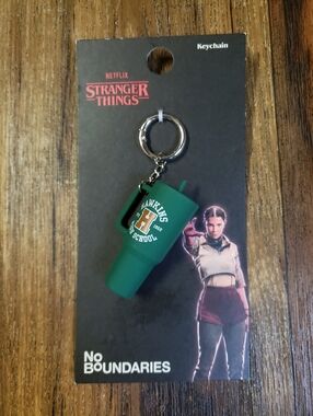Stranger Things Hawkins High School Keychain